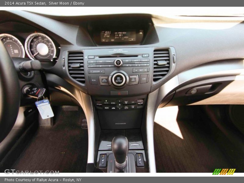 Silver Moon / Ebony 2014 Acura TSX Sedan
