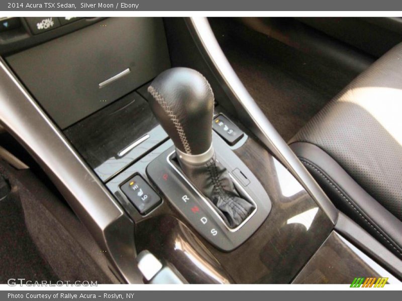 Silver Moon / Ebony 2014 Acura TSX Sedan