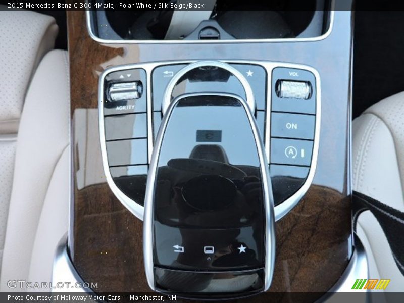 Polar White / Silk Beige/Black 2015 Mercedes-Benz C 300 4Matic