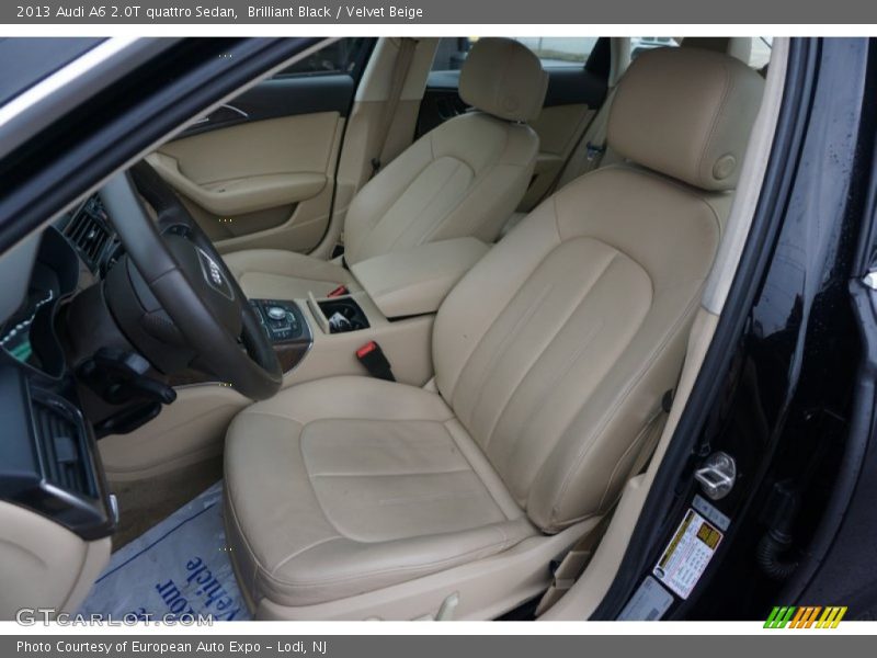 Brilliant Black / Velvet Beige 2013 Audi A6 2.0T quattro Sedan
