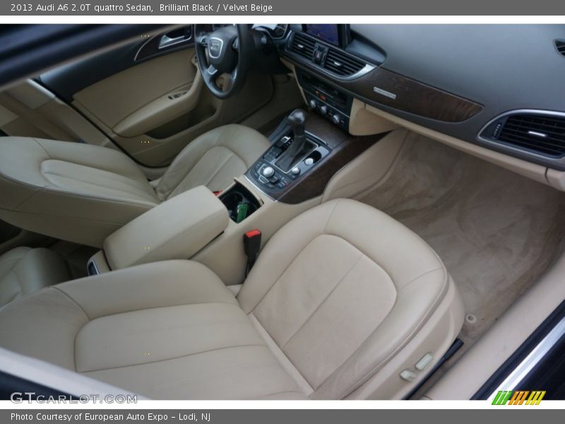 Brilliant Black / Velvet Beige 2013 Audi A6 2.0T quattro Sedan