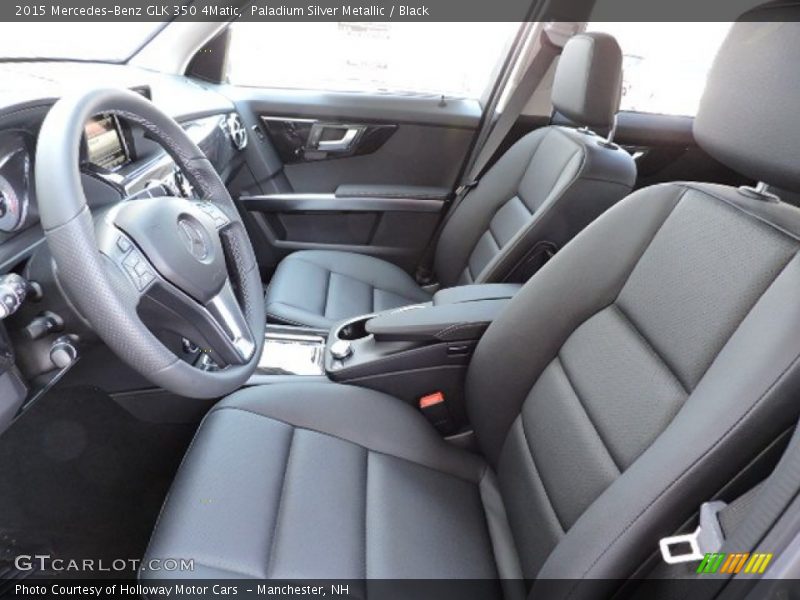 Paladium Silver Metallic / Black 2015 Mercedes-Benz GLK 350 4Matic