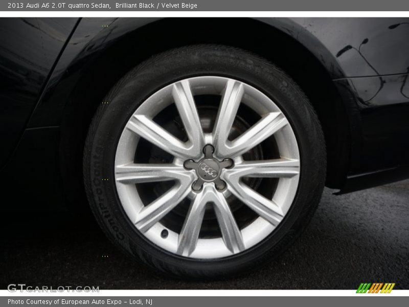 Brilliant Black / Velvet Beige 2013 Audi A6 2.0T quattro Sedan
