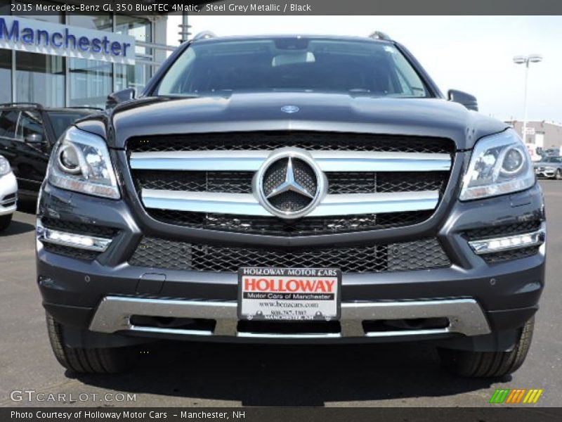 Steel Grey Metallic / Black 2015 Mercedes-Benz GL 350 BlueTEC 4Matic