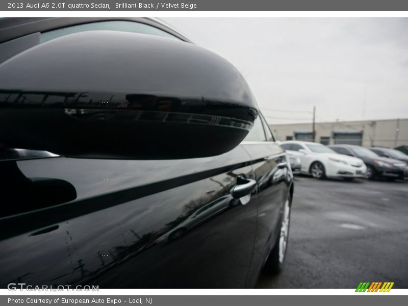 Brilliant Black / Velvet Beige 2013 Audi A6 2.0T quattro Sedan