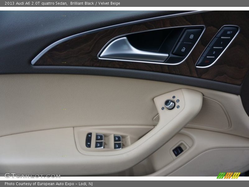 Brilliant Black / Velvet Beige 2013 Audi A6 2.0T quattro Sedan