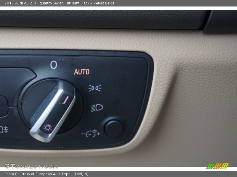 Brilliant Black / Velvet Beige 2013 Audi A6 2.0T quattro Sedan