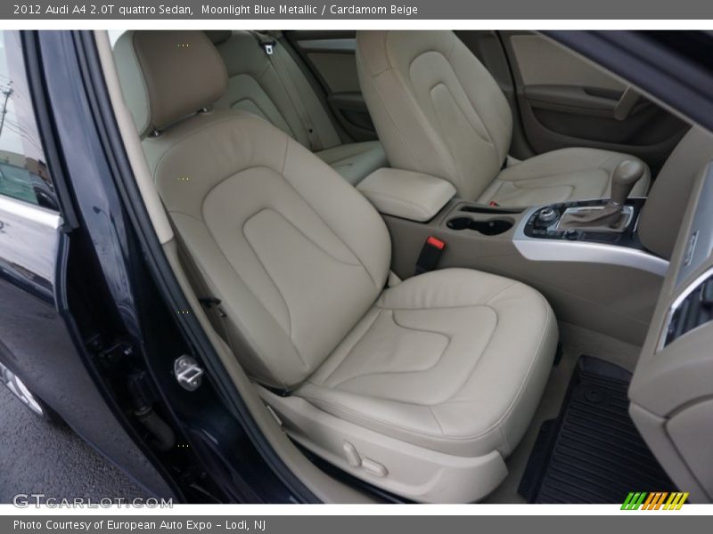 Front Seat of 2012 A4 2.0T quattro Sedan