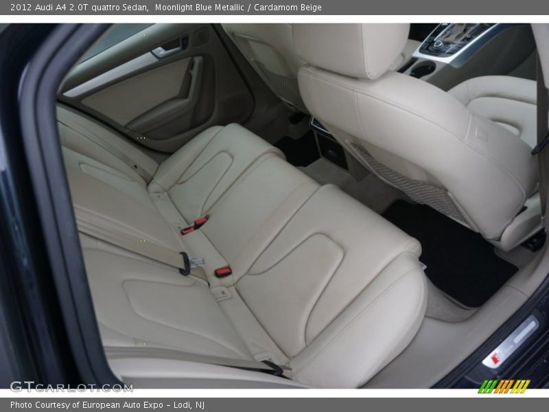 Rear Seat of 2012 A4 2.0T quattro Sedan