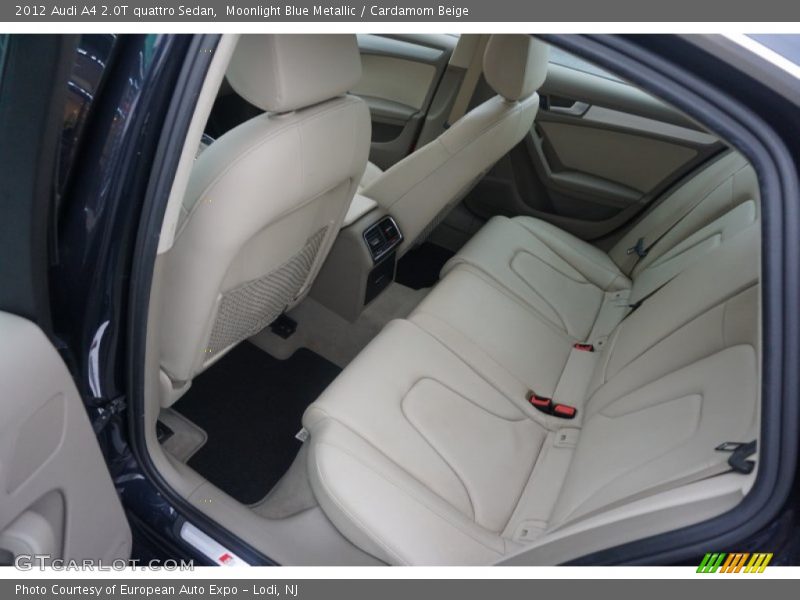 Moonlight Blue Metallic / Cardamom Beige 2012 Audi A4 2.0T quattro Sedan