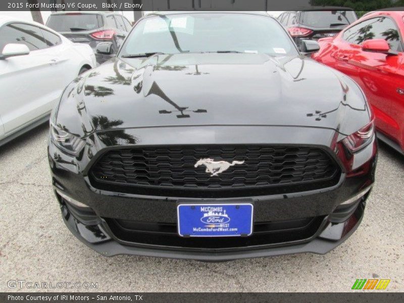 Black / Ebony 2015 Ford Mustang V6 Coupe