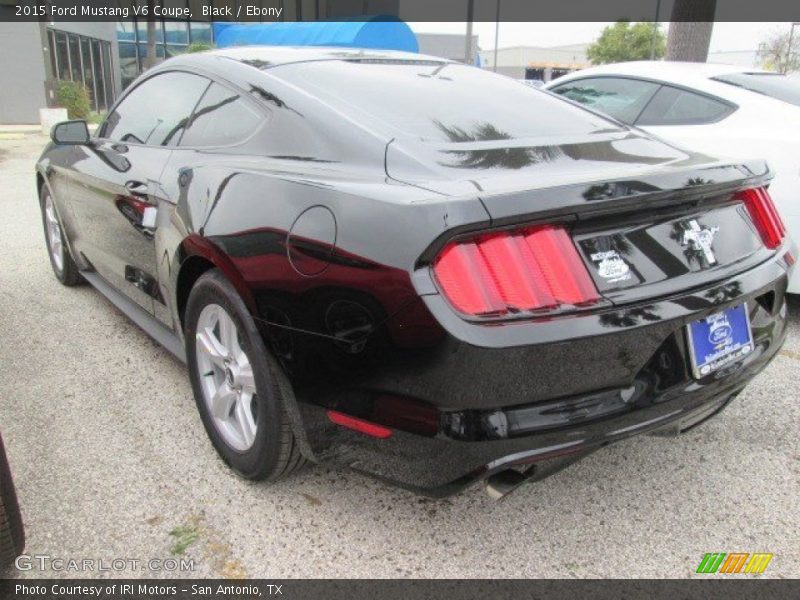 Black / Ebony 2015 Ford Mustang V6 Coupe