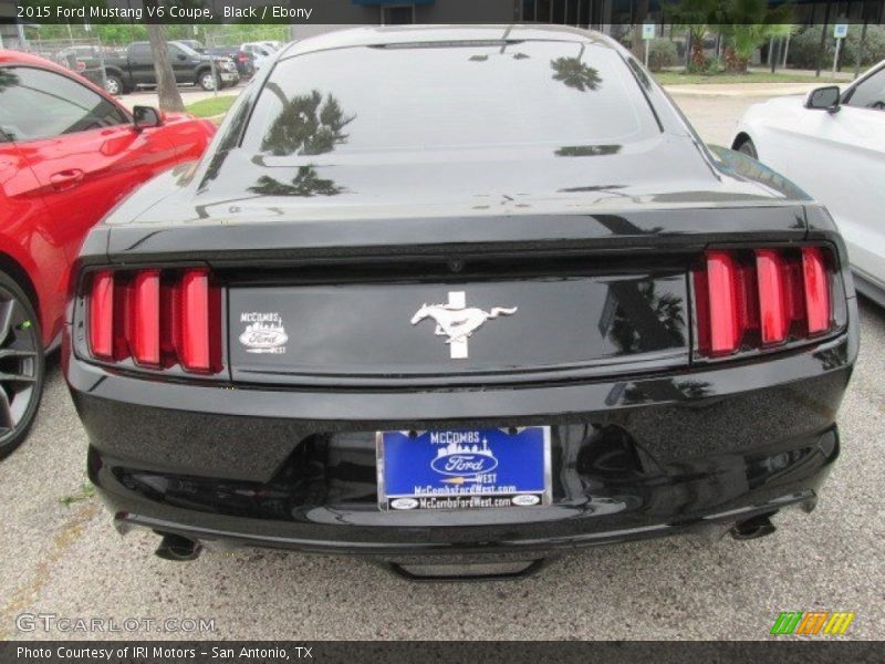 Black / Ebony 2015 Ford Mustang V6 Coupe