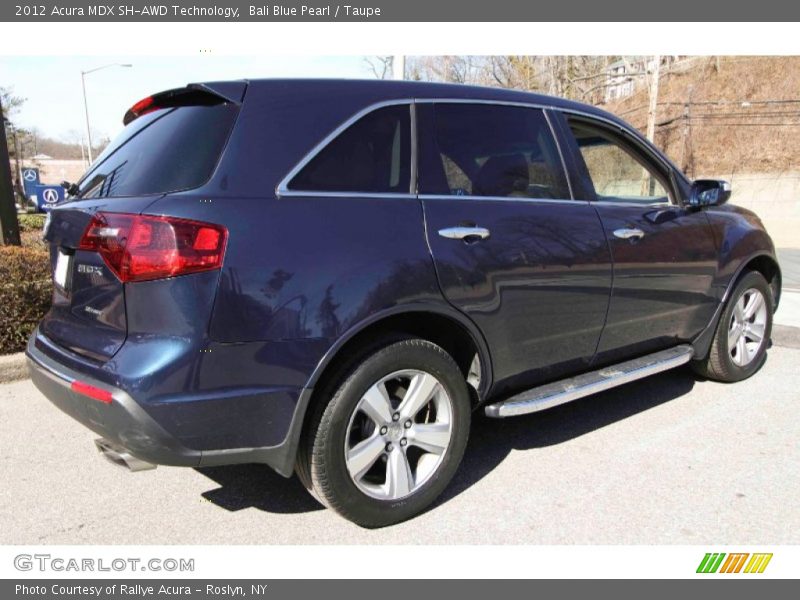 Bali Blue Pearl / Taupe 2012 Acura MDX SH-AWD Technology