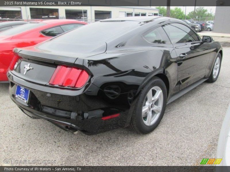 Black / Ebony 2015 Ford Mustang V6 Coupe