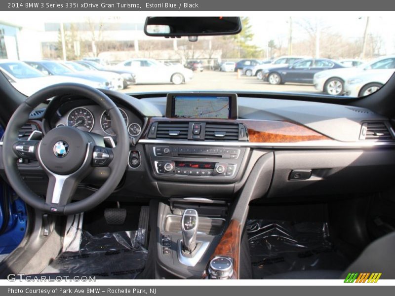 Estoril Blue / Black 2014 BMW 3 Series 335i xDrive Gran Turismo