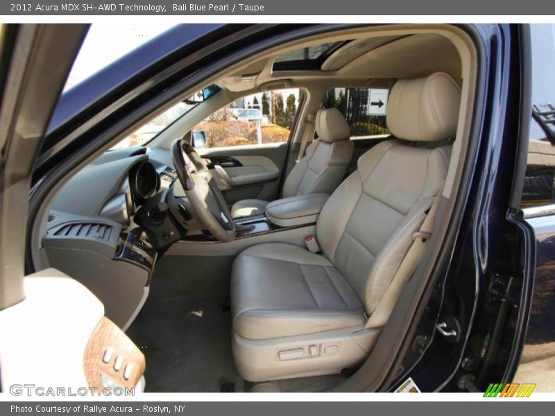 Bali Blue Pearl / Taupe 2012 Acura MDX SH-AWD Technology