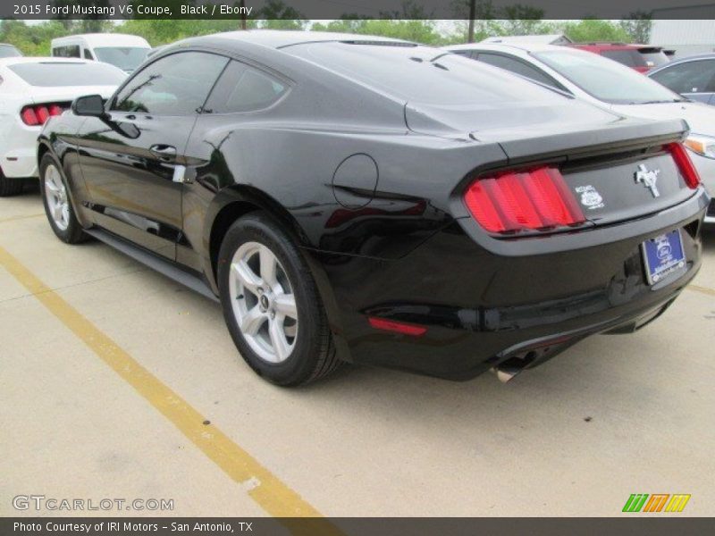 Black / Ebony 2015 Ford Mustang V6 Coupe
