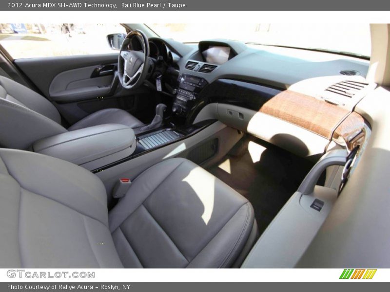 Bali Blue Pearl / Taupe 2012 Acura MDX SH-AWD Technology