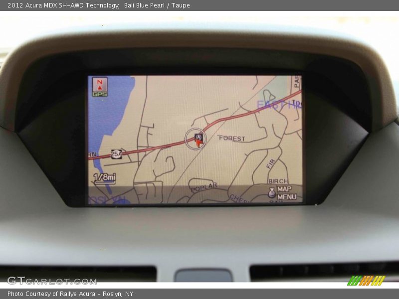 Bali Blue Pearl / Taupe 2012 Acura MDX SH-AWD Technology