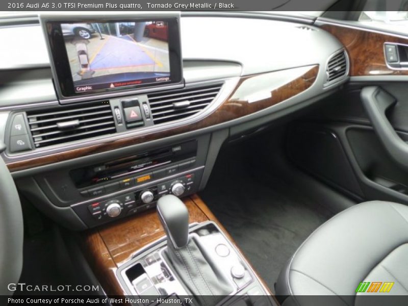 Tornado Grey Metallic / Black 2016 Audi A6 3.0 TFSI Premium Plus quattro