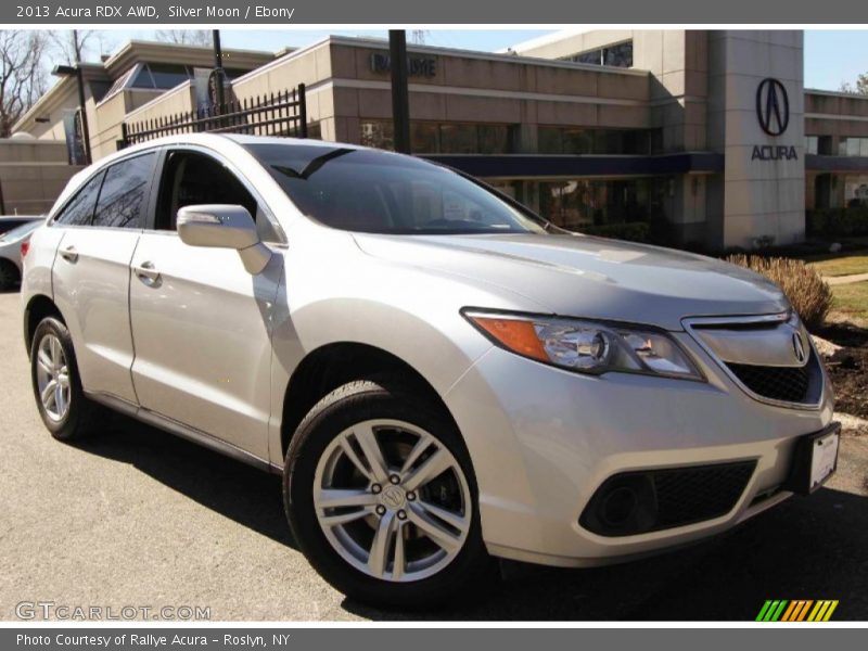 Silver Moon / Ebony 2013 Acura RDX AWD