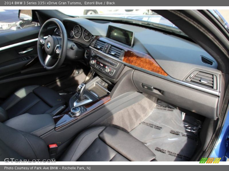 Estoril Blue / Black 2014 BMW 3 Series 335i xDrive Gran Turismo
