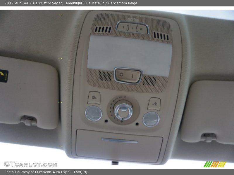 Moonlight Blue Metallic / Cardamom Beige 2012 Audi A4 2.0T quattro Sedan