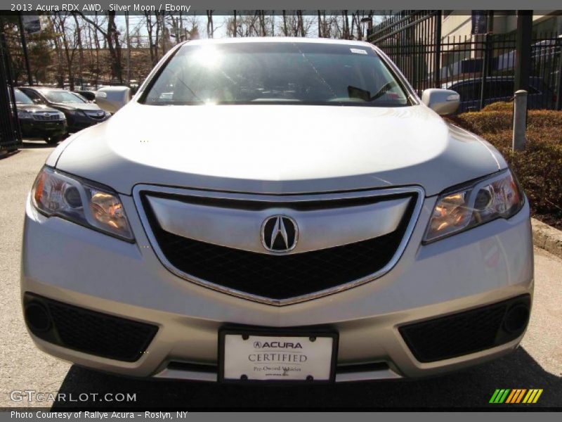 Silver Moon / Ebony 2013 Acura RDX AWD