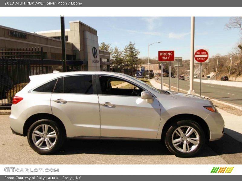 Silver Moon / Ebony 2013 Acura RDX AWD