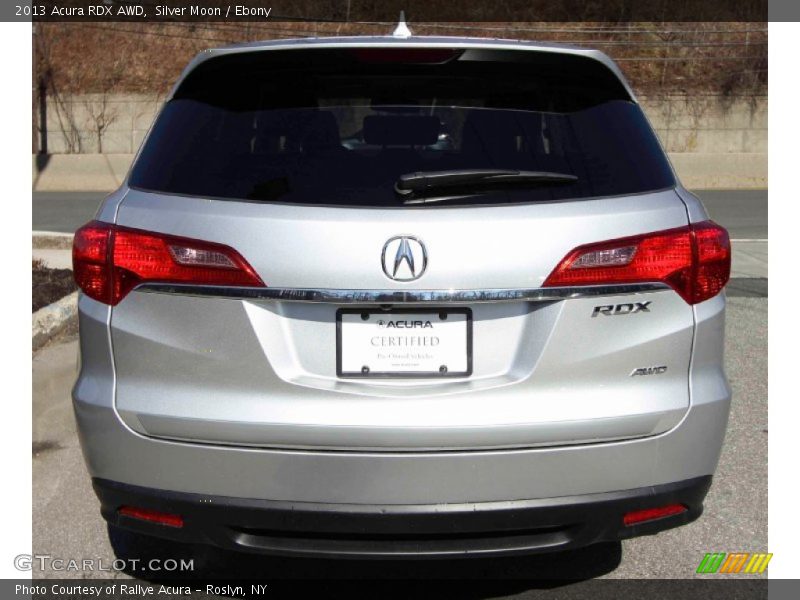 Silver Moon / Ebony 2013 Acura RDX AWD