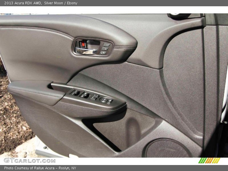 Silver Moon / Ebony 2013 Acura RDX AWD