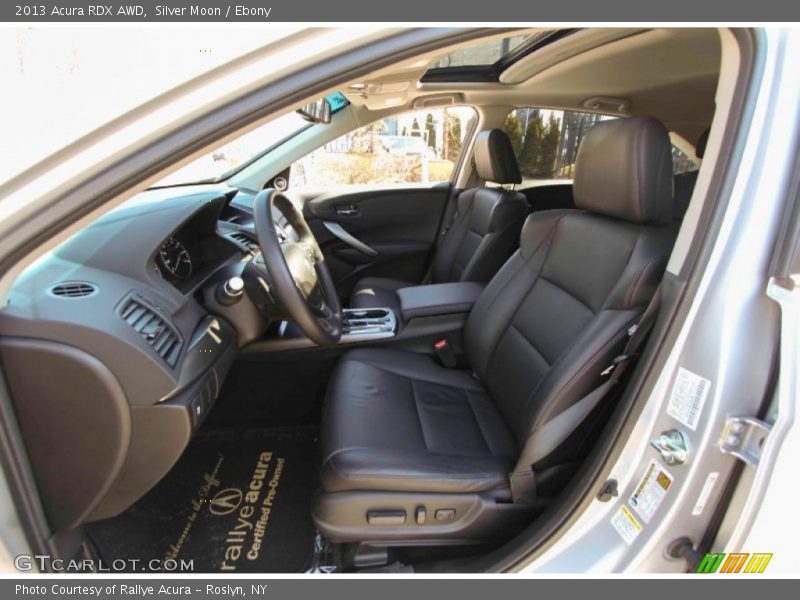 Silver Moon / Ebony 2013 Acura RDX AWD