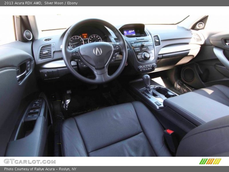 Silver Moon / Ebony 2013 Acura RDX AWD