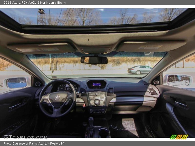 Silver Moon / Ebony 2013 Acura RDX AWD