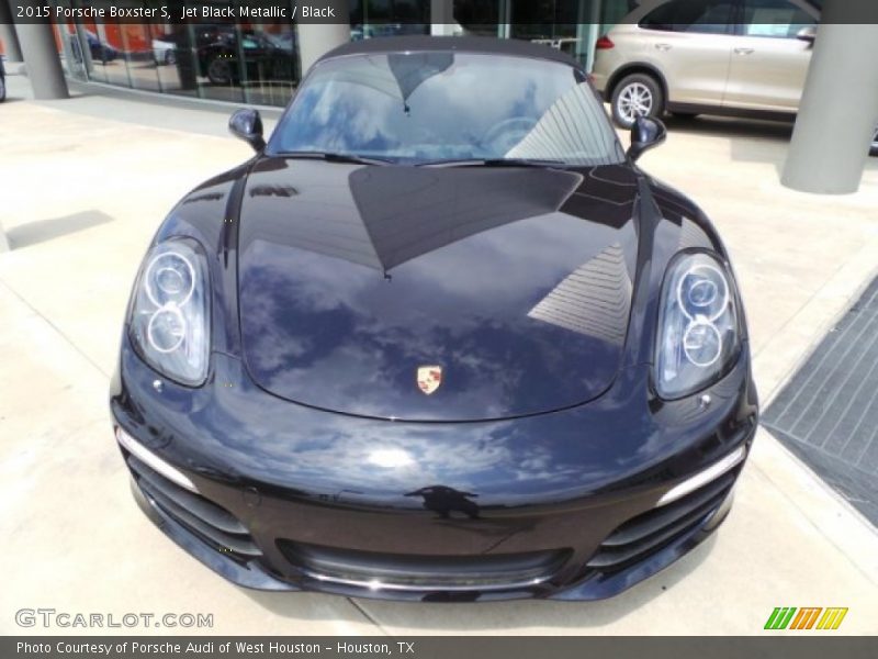 Jet Black Metallic / Black 2015 Porsche Boxster S
