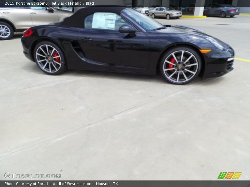 Jet Black Metallic / Black 2015 Porsche Boxster S