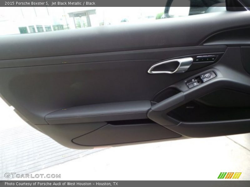 Jet Black Metallic / Black 2015 Porsche Boxster S