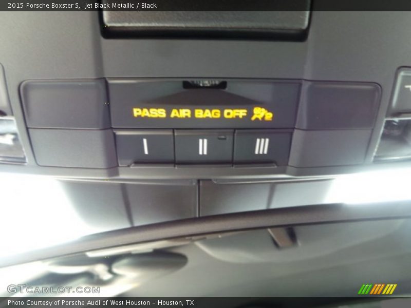 Jet Black Metallic / Black 2015 Porsche Boxster S