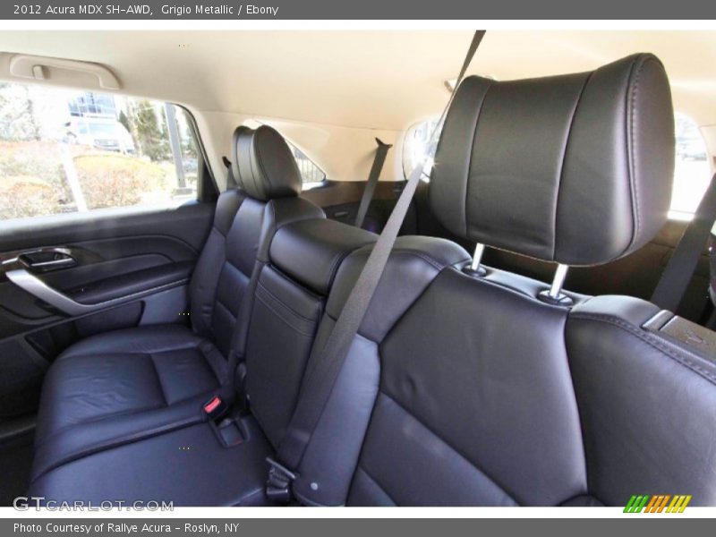Grigio Metallic / Ebony 2012 Acura MDX SH-AWD