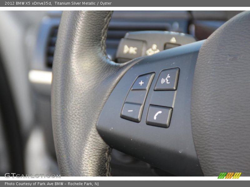 Titanium Silver Metallic / Oyster 2012 BMW X5 xDrive35d