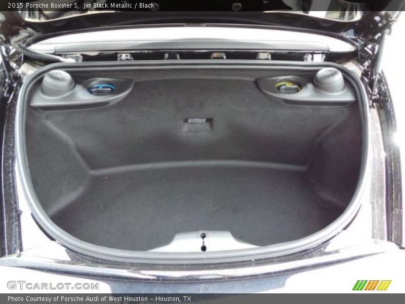  2015 Boxster S Trunk
