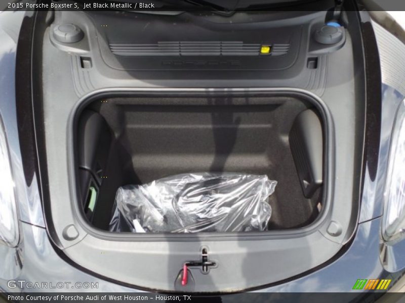  2015 Boxster S Trunk