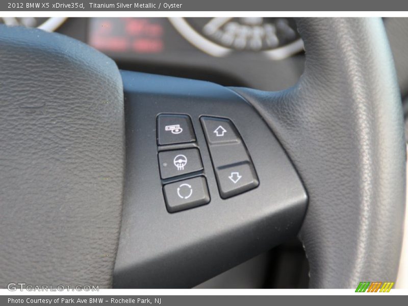 Titanium Silver Metallic / Oyster 2012 BMW X5 xDrive35d