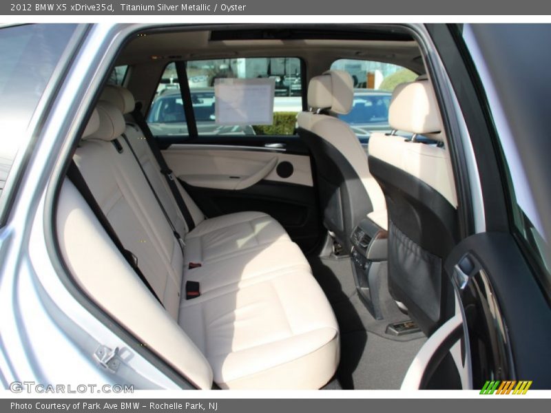 Titanium Silver Metallic / Oyster 2012 BMW X5 xDrive35d
