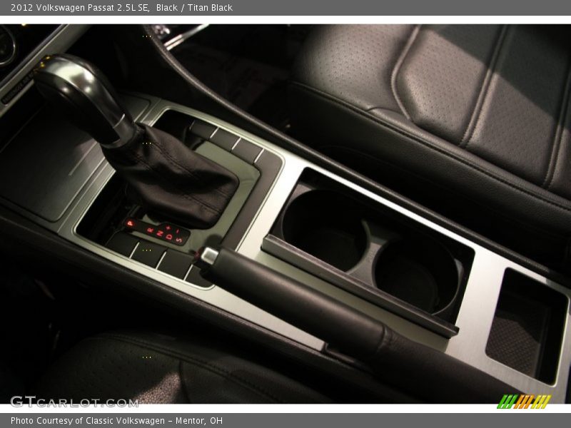 Black / Titan Black 2012 Volkswagen Passat 2.5L SE