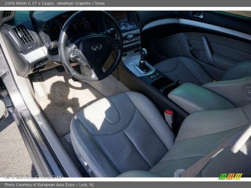 Amethyst Graphite / Stone 2009 Infiniti G 37 x Coupe