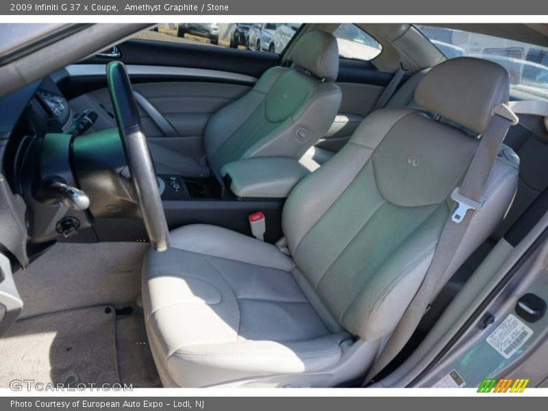 Amethyst Graphite / Stone 2009 Infiniti G 37 x Coupe