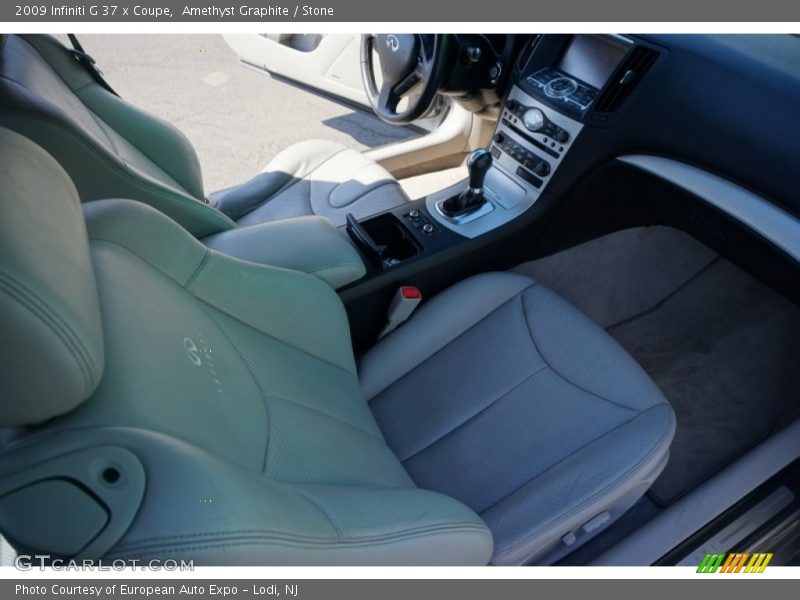 Amethyst Graphite / Stone 2009 Infiniti G 37 x Coupe