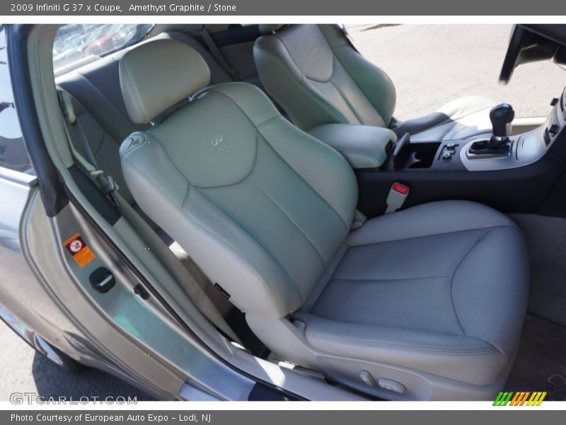 Amethyst Graphite / Stone 2009 Infiniti G 37 x Coupe